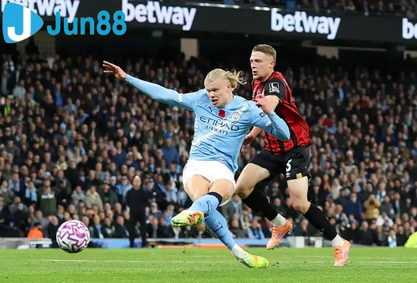 Haaland đang quá toàn diện - Ảnh: Premier League Haaland đang quá toàn diện - Ảnh: Premier League